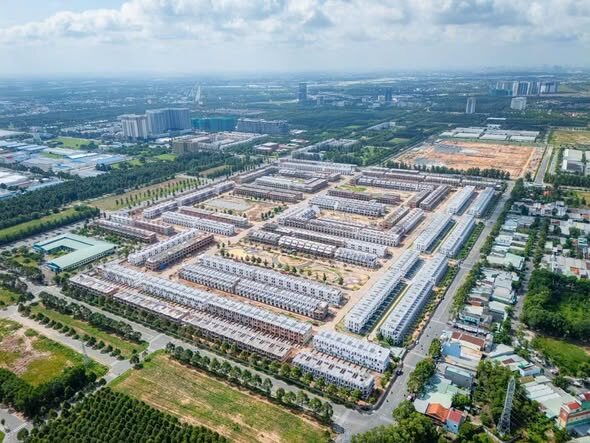 Toàn cảnh khu vực Thành phố mới Bình Dương